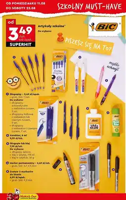 Biedronka Marker do tkanin textile czarny Bic Marking oferta