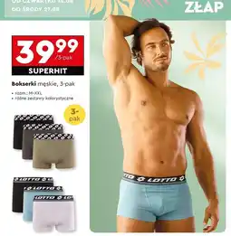 Biedronka Bokserki męskie m-xxl Lotto oferta