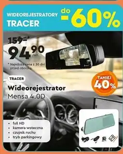 Biedronka Kamera samochodowa 4.0 fhd mensa Tracer oferta