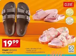 Biedronka Klapki męskie rozm. 42-45 Cleve oferta