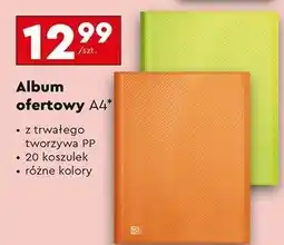 Biedronka Album ofertowy a4 20 koszulek Oxford oferta