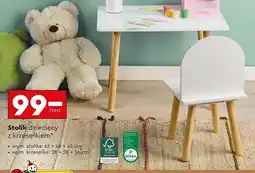 Biedronka Stolik dziecięcy z krzesełkiem Smukee oferta