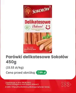 Dino Parówki delikatesowe Sokołów oferta