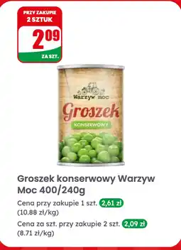 Groszek konserwowy Warzyw Moc