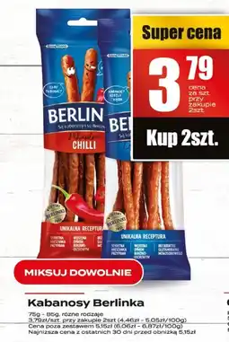 Supeco Kabanosy Berlinka Animex oferta