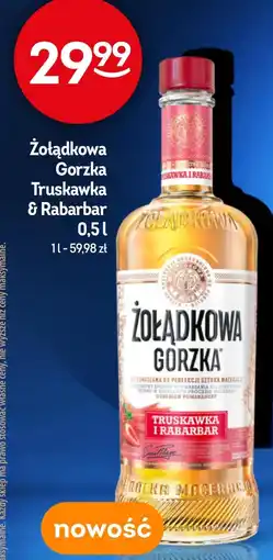 Żabka Wódka smakowa Żołądkowa Gorzka oferta