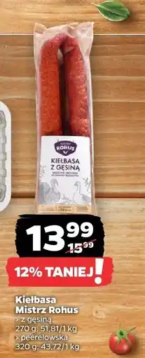 Netto Kiełbasa Mistrz Rohus z gęsiną oferta