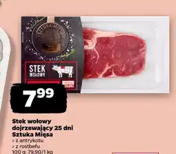 Netto Stek wołowy dojrzewający 25 dni Sztuka Mięsa oferta