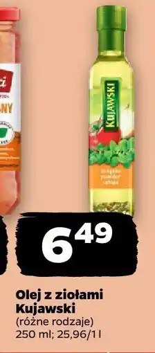 Netto Olej z ziołami Kujawski różne rodzaje oferta