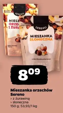 Netto Mieszanka orzechów Sereno z żurawiną oferta