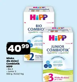 Netto Mleko dla dzieci Combiotik Bio 2 HiPP oferta