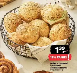 Netto Bułka z ziarnami i płatkami ziemniaczanymi Netto oferta