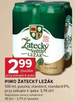 Stokrotka Optima PIWO ŽATECKÝ LEŽÁK oferta
