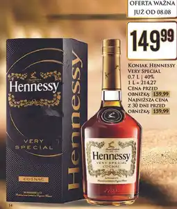 Dino Cognac karton Hennessy Very Special oferta