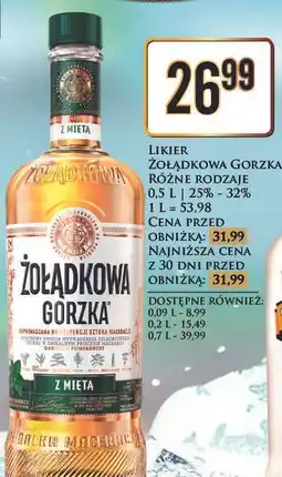 Dino Wódka Żołądkowa Gorzka Z Miętą oferta