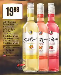 Dino Wino Carlo Rossi Refresh Strawberry oferta