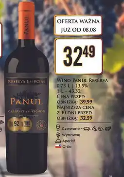 Dino Wino Panul Reserva Especial Cabernet Sauvignon oferta