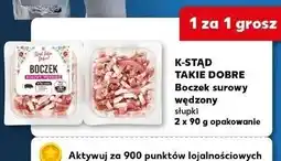 Kaufland Boczek surowy słupki K-Classic Stąd Takie Dobre! oferta