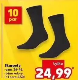 Kaufland Skarpety 35-46 białe oferta