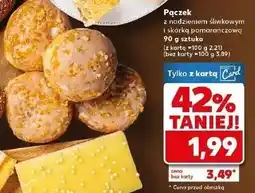 Kaufland Pączek ze śliwkami i skórką pomarańczową oferta