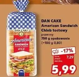 Kaufland Chleb tostowy pszenny Dan Cake oferta