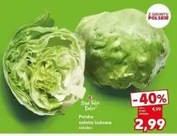Kaufland Sałata lodowa K-Classic Stąd Takie Dobre! oferta