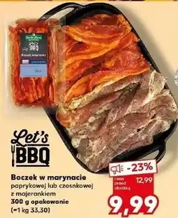 Kaufland Boczek w marynacie paprykowej K-Classic Let's Bbq oferta