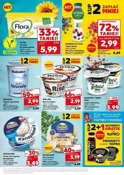 Kaufland Jogurt owoce leśne Danone Activia oferta