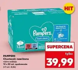 Kaufland Chusteczki nawilżane Pampers Fresh Clean oferta