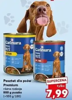 Kaufland Pasztet dla psa z wołowiną K-Classic Carinura oferta