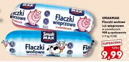 Kaufland Flaczki wołowe lub wieprzowe w pomidorach SmakMak oferta