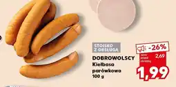 Kaufland Kiełbasa parówkowa Dobrowolscy oferta