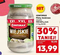 Kaufland Filety śledziowe wiejskie Contimax oferta