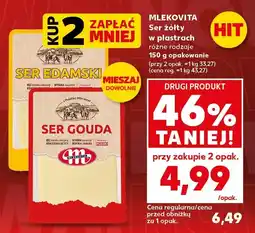 Kaufland Ser żółty Mlekovita oferta
