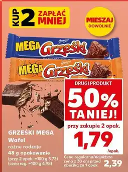 Kaufland Wafel Grześki Mega Kaufland oferta