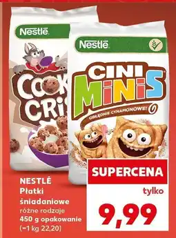 Kaufland Płatki śniadaniowe Cini Minis, Coco Cri Nestlé oferta