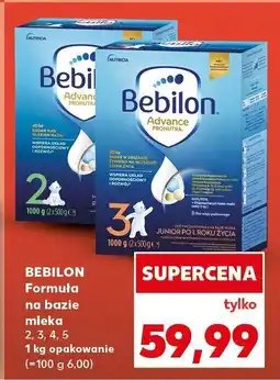 Kaufland Mleko modyfikowane Bebilon Advance 2,3,4,5 oferta