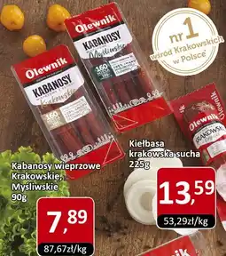 Market Point Kiełbasa krakowska sucha Olewnik oferta