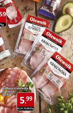 Market Point Kiełbasa Krakowska, Żywiecka Olewnik oferta
