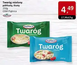 Market Point Twaróg mielony półtłusty, tłusty OSM Piątnica oferta