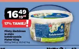 Netto Filety śledziowe kołobrzeskie Fisher King oferta