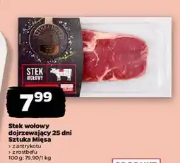 Netto Stek wołowy z rostbefu Sztuka Mięsa Netto oferta