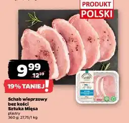 Netto Schab wieprzowy plastry Sztuka Mięsa Netto oferta