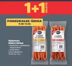 Netto Kabanosy wieprzowe Mistrz Rohus oferta