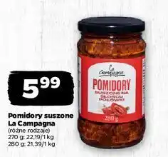 Netto Pomidory suszone na słońcu połówki La Campagna oferta