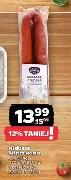 Netto Kiełbasa peerelowska Mistrz Rohus oferta
