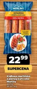 Netto Kiełbasa morlińska z piersią kurczaka Morliny oferta