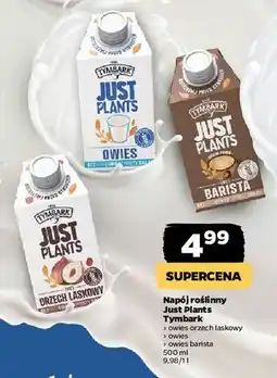 Netto Napój orzech laskowy Tymbark Just Plants oferta