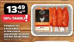 Netto Polędwiczki z kurczaka w marynacie paprykowej na patyku Sztuka Mięsa Netto oferta