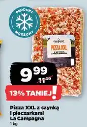 Netto Pizza z szynką i pieczarkami La Campagna oferta